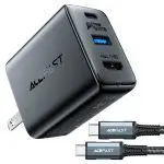 Deximpo- Acefast Smart Wall Charger-Hub A19 GaN PD65W US