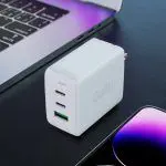 Deximpo Acefast Fast Charge Wall Charger A43 PD65W GaN (2xUSB-C + USB-A) US