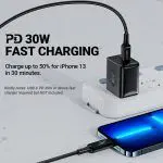 Deximpo -Aecafast Charging Data Cable C6-01 USB-C to Lightning