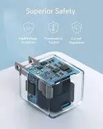 Deximpo-ANker Bangladesh-Anker PowerPort III 20W Cube- White US Plug
