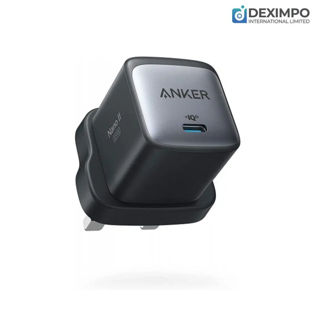 Deximpo-ANker Bangladesh-Anker Nano II 45W UK Plug - Black