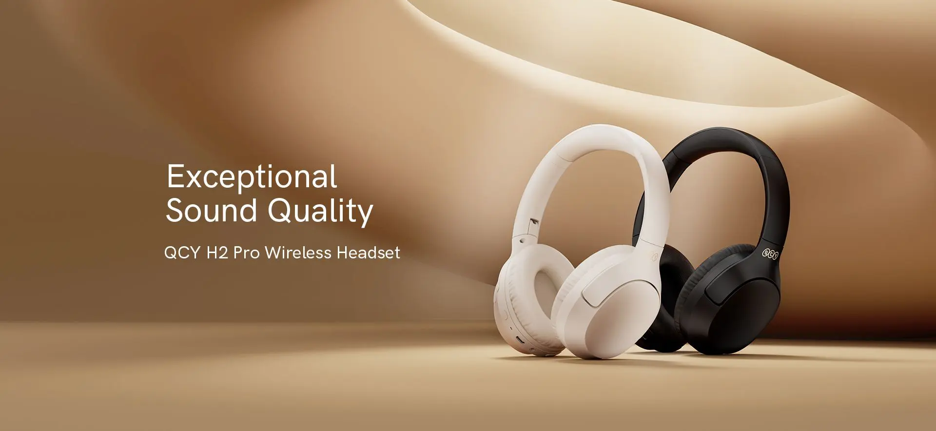 Qcy H2 Pro 43dB hybrid Active Noice Cancellation Overhead Earphone products Deximpo 1 _ Deximpo International Limited