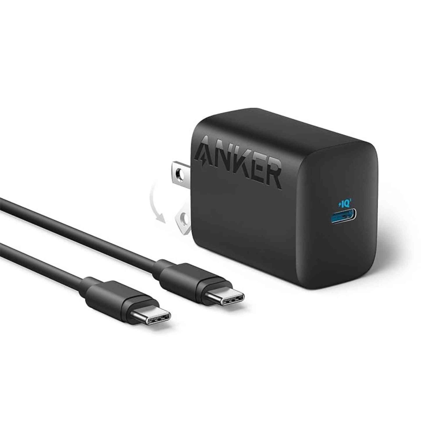 Anker 312 Charger (30W) With 5 Ft Long USB-C To USB-C Cable - Deximpo Shop